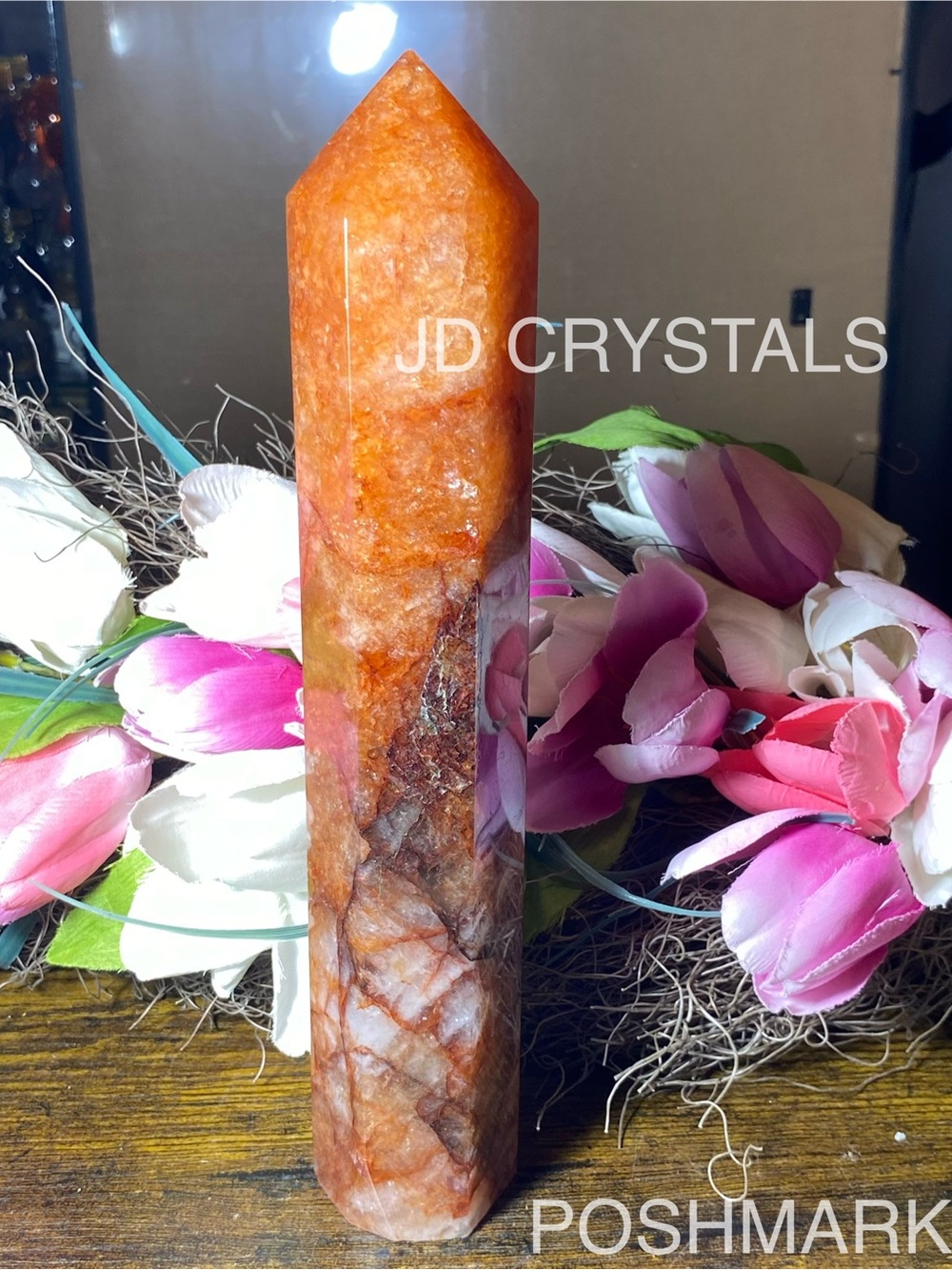 12” Fire Quartz Tower
